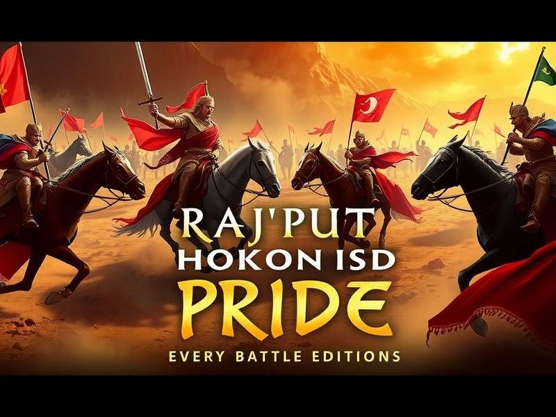 Rajput Kingdom S Pride epic battle artwork